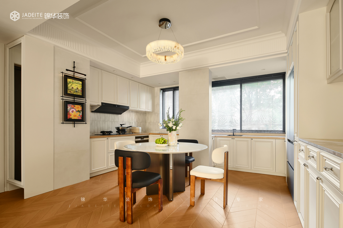 法式-萊蒙水榭春天-三室兩廳-125㎡裝修-三室兩廳-法式