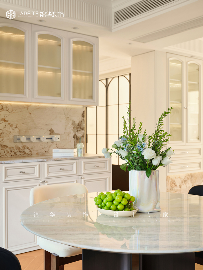 法式-萊蒙水榭春天-三室兩廳-125㎡裝修-三室兩廳-法式