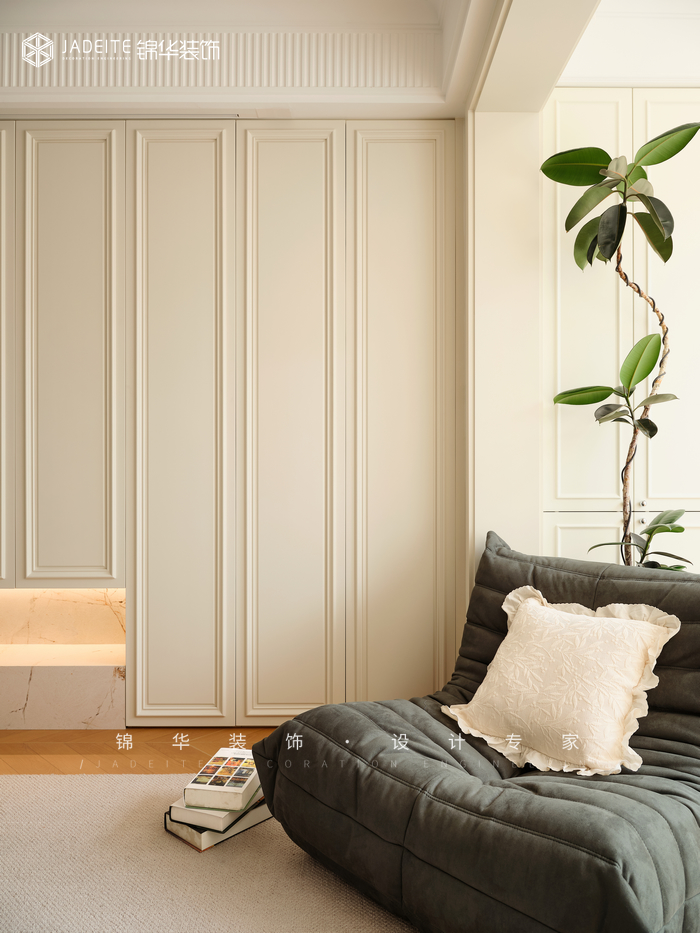 法式-萊蒙水榭春天-三室兩廳-125㎡裝修-三室兩廳-法式