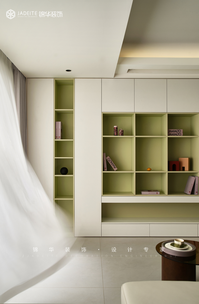 现代简约-荣锦瑞府-三室两厅-135㎡装修-三室两厅-现代简约