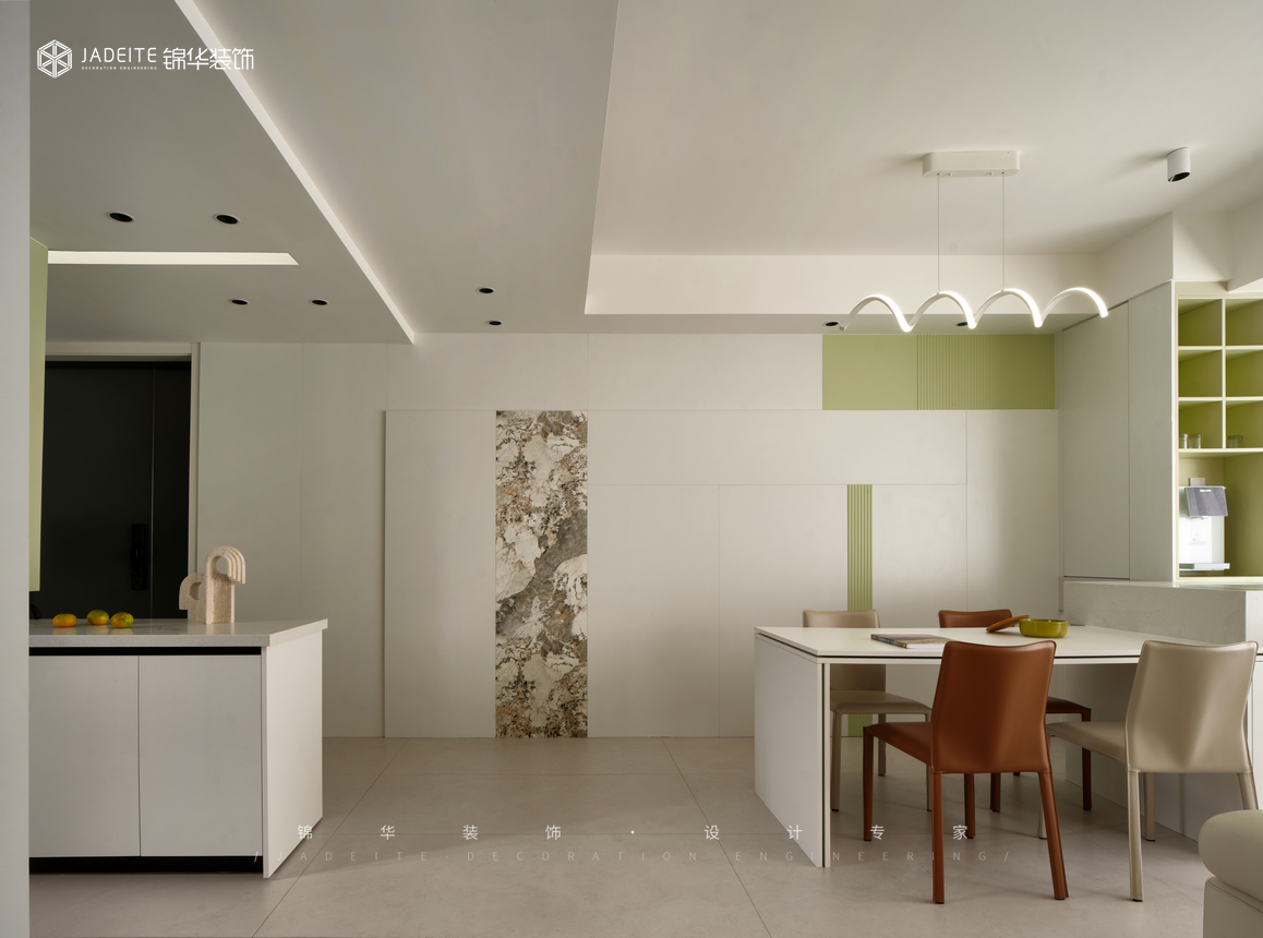 现代简约-荣锦瑞府-三室两厅-135㎡装修-三室两厅-现代简约