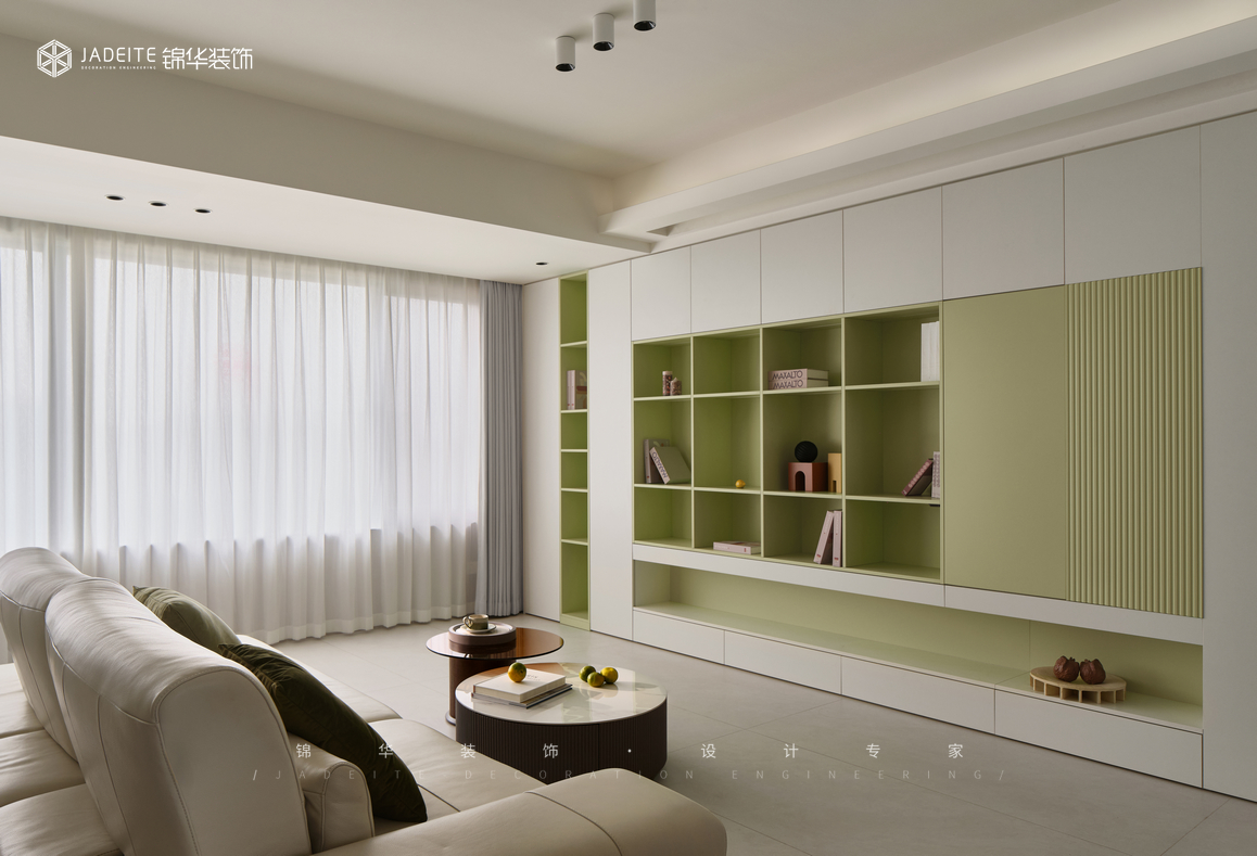 现代简约-荣锦瑞府-三室两厅-135㎡装修-三室两厅-现代简约