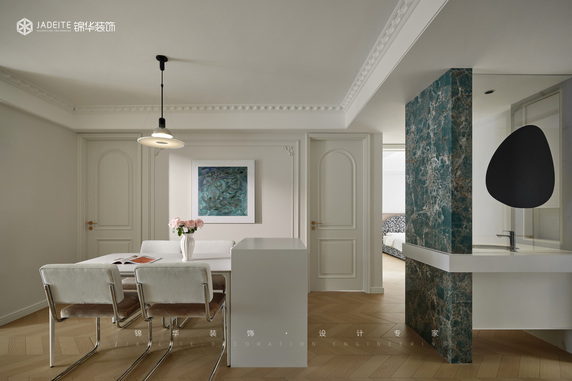 徐静-融侨观邸-三室两厅-125㎡装修-三室两厅-法式