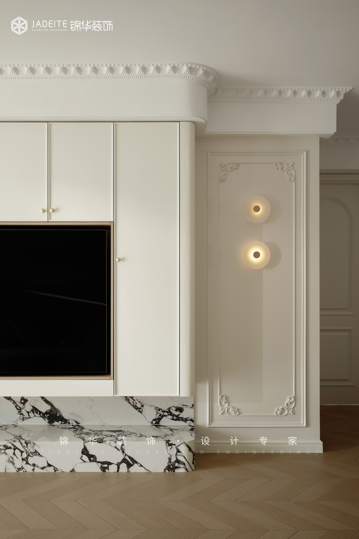 徐静-融侨观邸-三室两厅-125㎡装修-三室两厅-法式