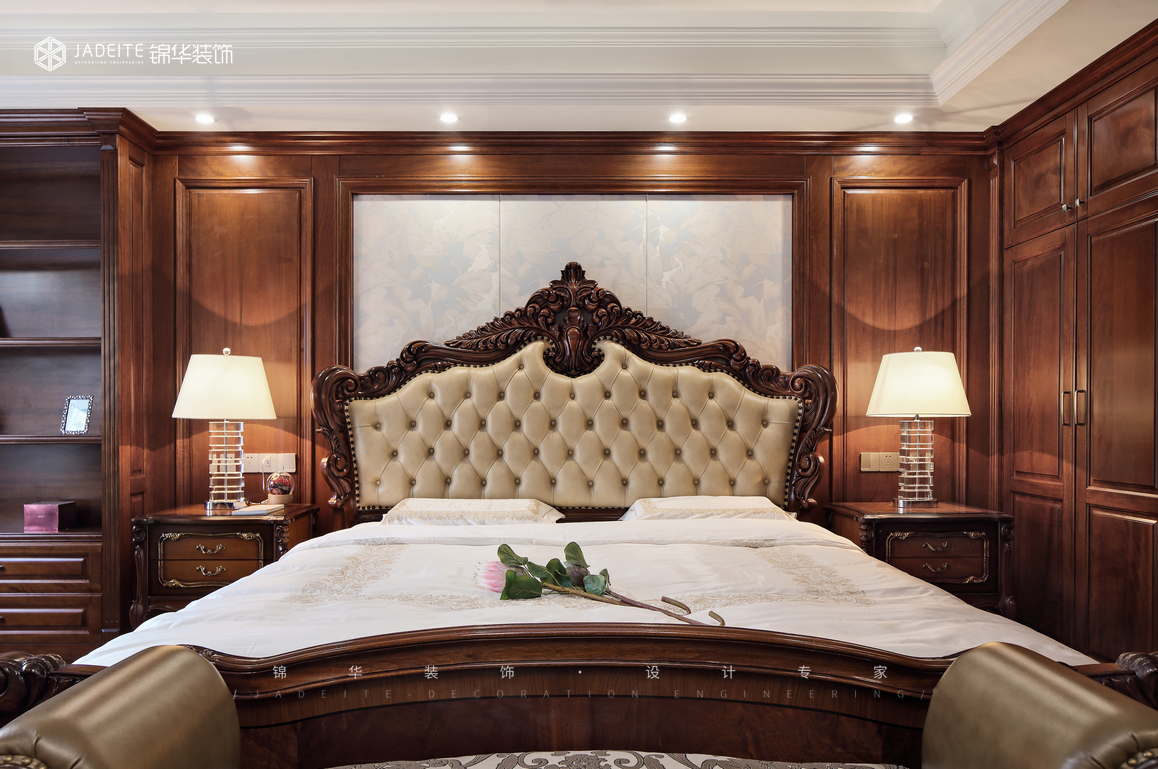 美式-漣城-別墅-350㎡裝修-別墅-簡美