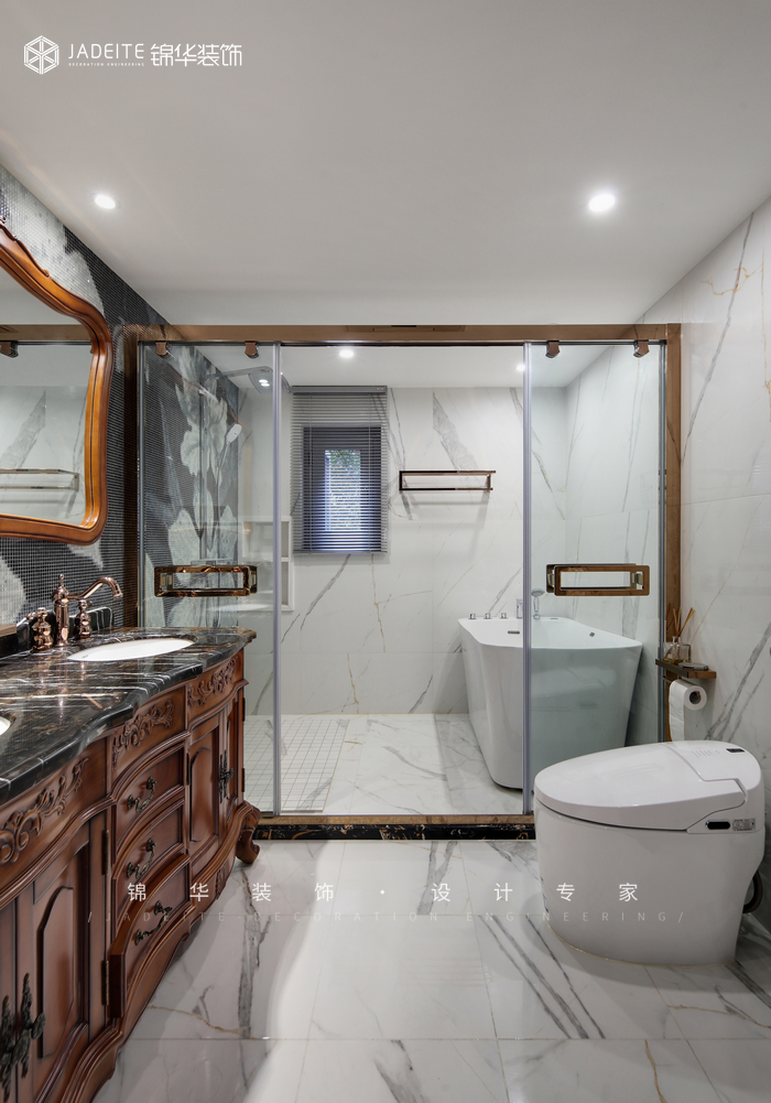 美式-漣城-別墅-350㎡裝修-別墅-簡美