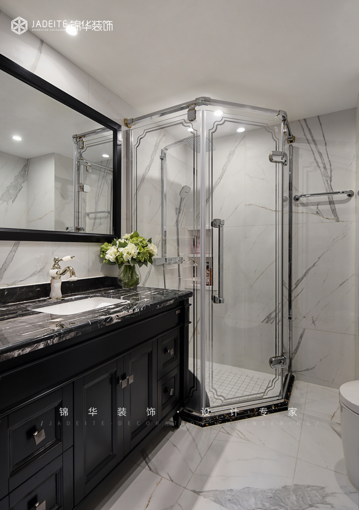 美式-漣城-別墅-350㎡裝修-別墅-簡美