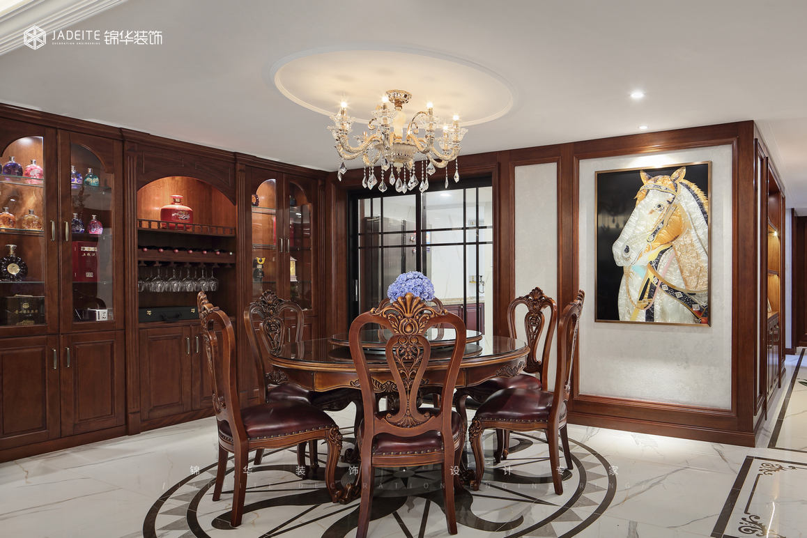 美式-漣城-別墅-350㎡裝修-別墅-簡美