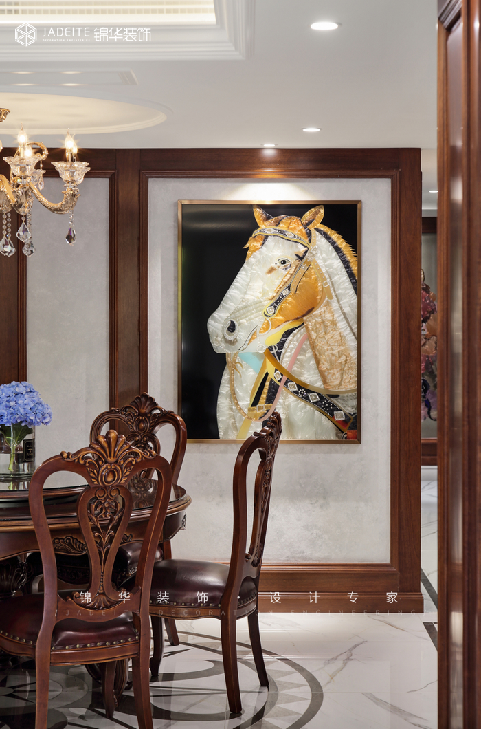 美式-漣城-別墅-350㎡裝修-別墅-簡美