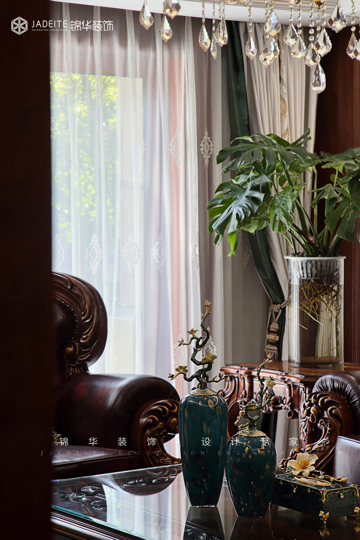 美式-漣城-別墅-350㎡裝修-別墅-簡美