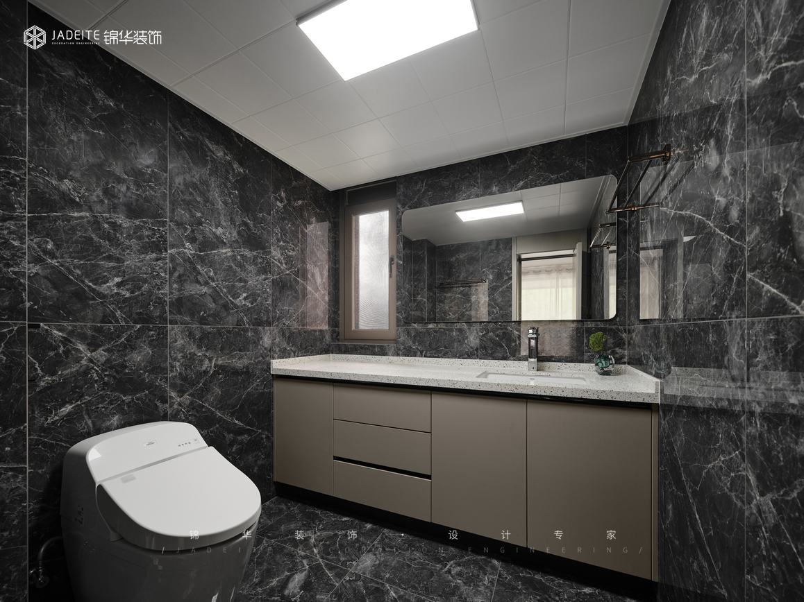 現(xiàn)代簡約-上海明珠花園-三室兩廳-135㎡裝修-兩室兩廳-現(xiàn)代簡約