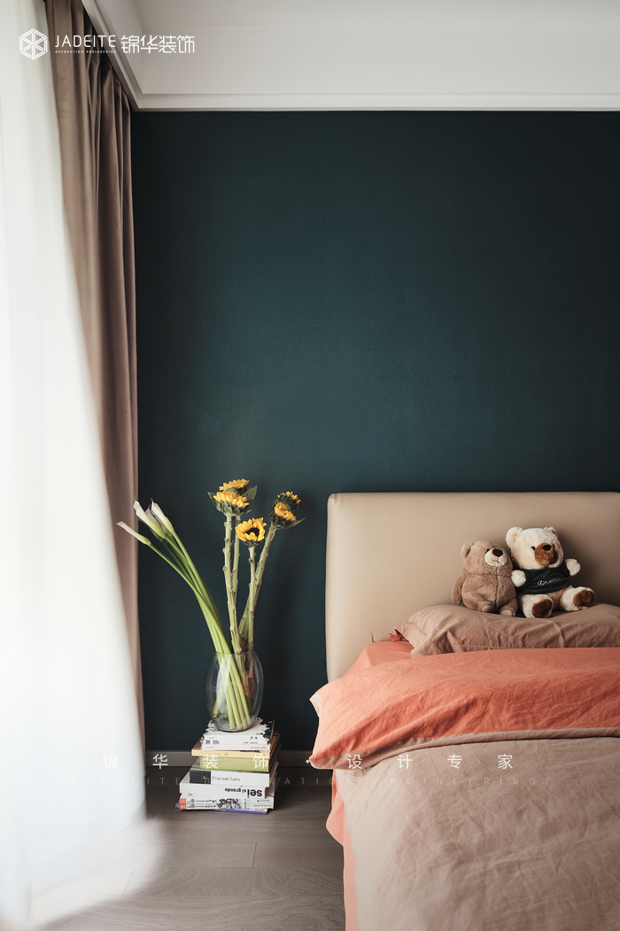 現(xiàn)代簡約-上海明珠花園-三室兩廳-135㎡裝修-兩室兩廳-現(xiàn)代簡約