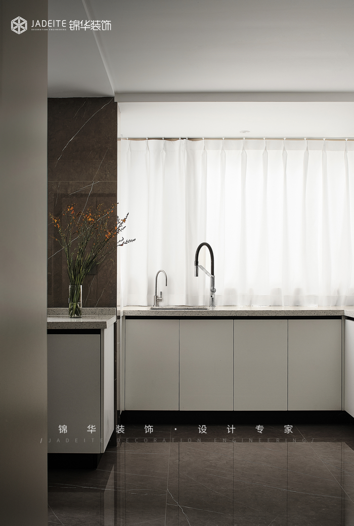 現(xiàn)代簡約-上海明珠花園-三室兩廳-135㎡裝修-兩室兩廳-現(xiàn)代簡約