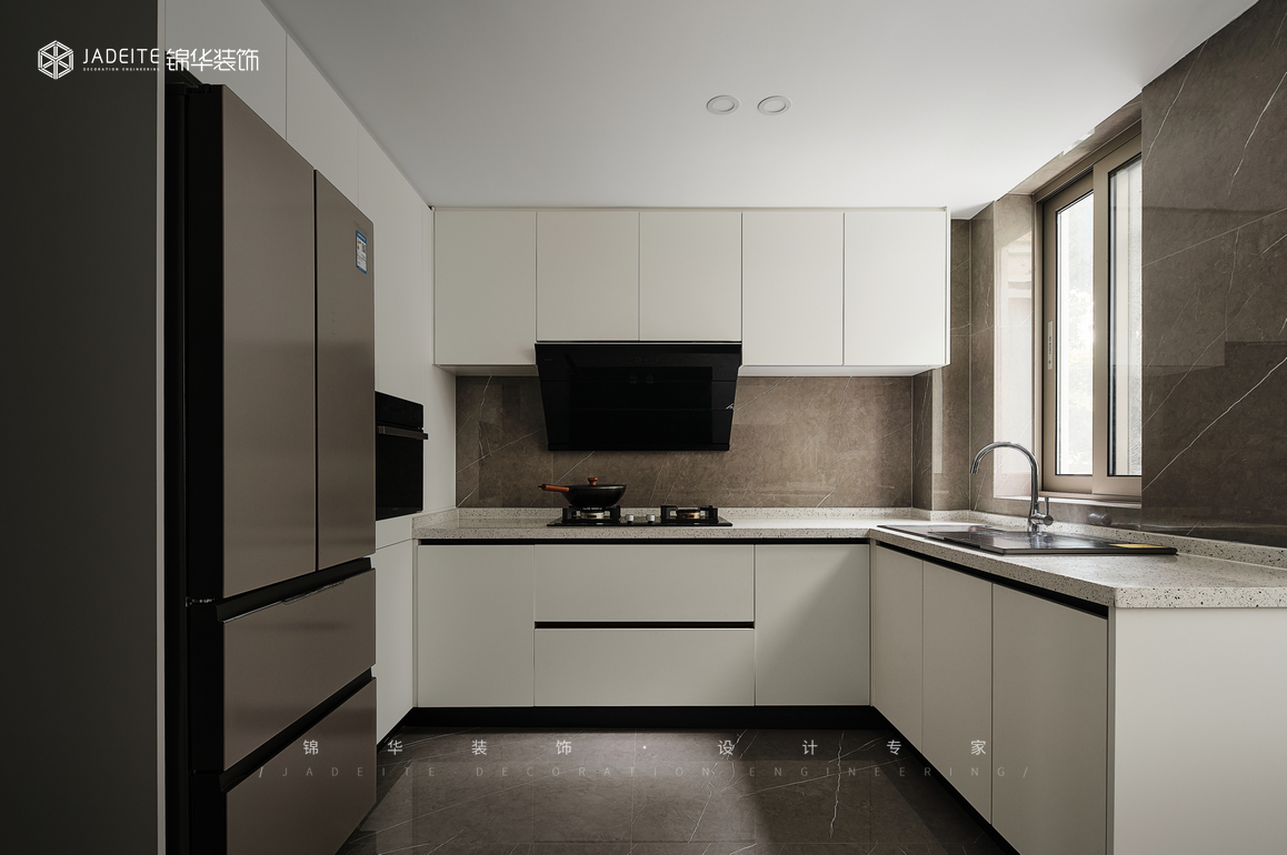 現(xiàn)代簡約-上海明珠花園-三室兩廳-135㎡裝修-兩室兩廳-現(xiàn)代簡約