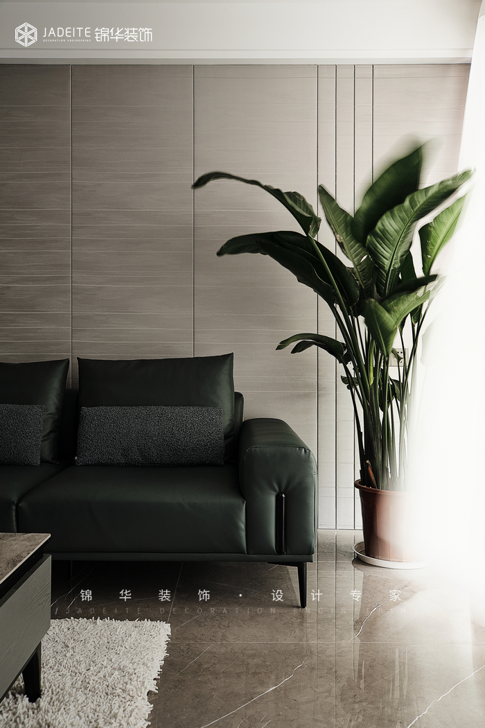 現(xiàn)代簡約-上海明珠花園-三室兩廳-135㎡裝修-兩室兩廳-現(xiàn)代簡約