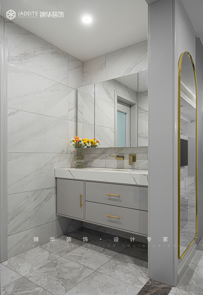 輕奢-一品嘉園-三室兩廳-136㎡裝修-三室兩廳-輕奢