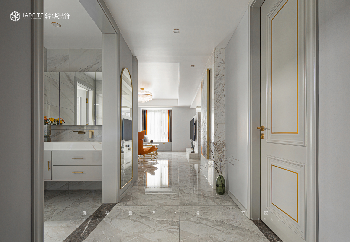 輕奢-一品嘉園-三室兩廳-136㎡裝修-三室兩廳-輕奢