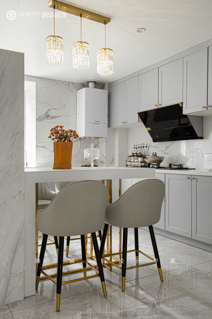 輕奢-一品嘉園-三室兩廳-136㎡裝修-三室兩廳-輕奢