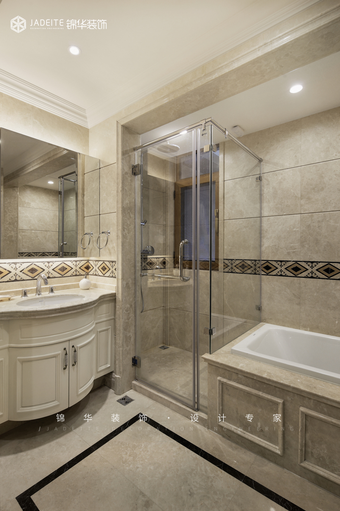 美式-長島觀瀾-別墅-290㎡裝修-別墅-簡美