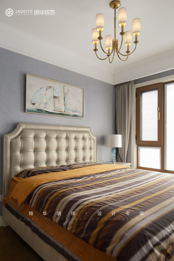 美式-長島觀瀾-別墅-290㎡裝修-別墅-簡美