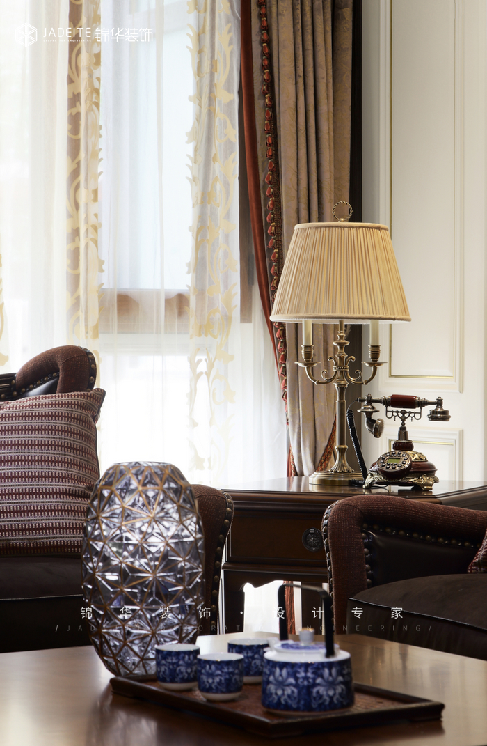 美式-長島觀瀾-別墅-290㎡裝修-別墅-簡美