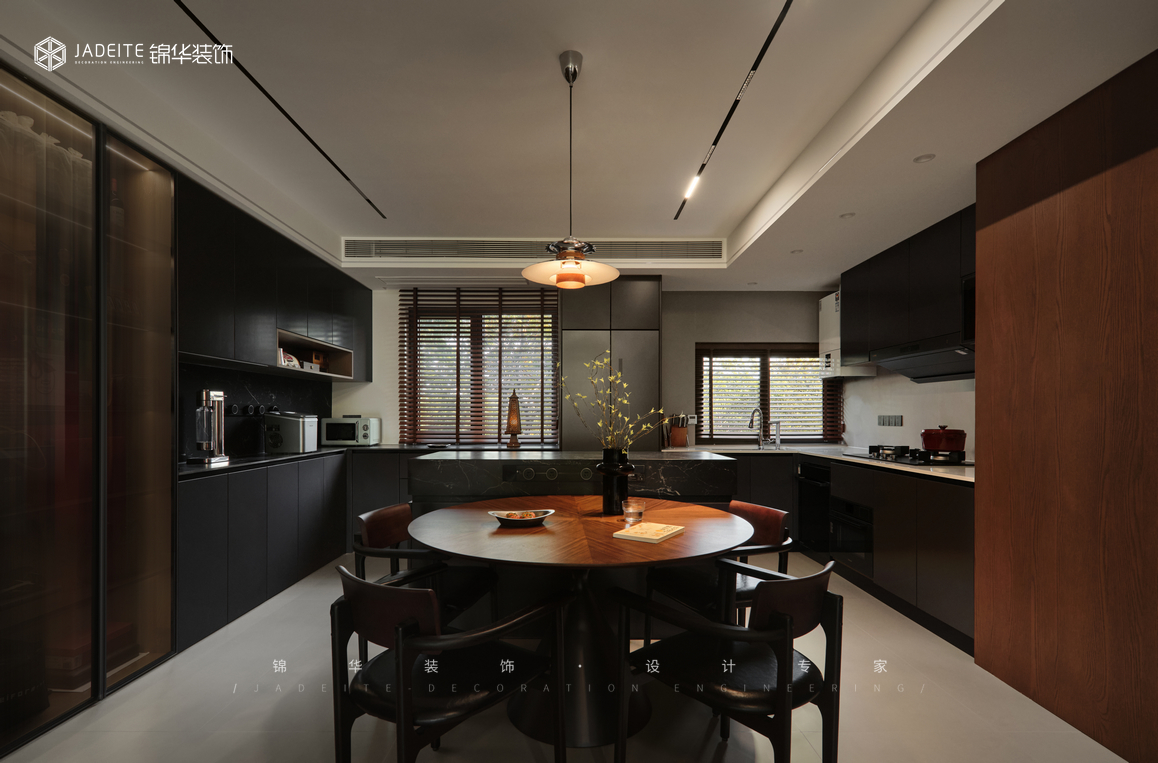 现代意式-仁恒江湾城竹苑-两室两厅-120m?装修-两室两厅-现代简约