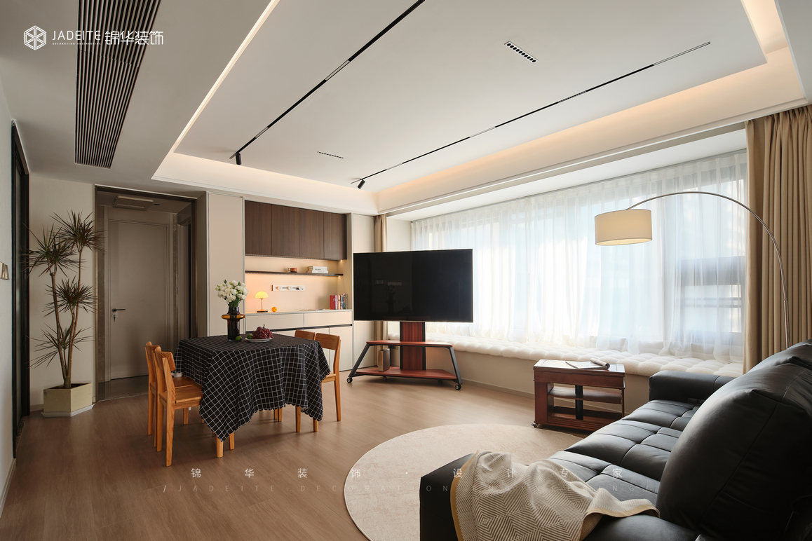 奶油風(fēng)-都會(huì)四季-三室一廳-119㎡裝修-三室一廳-現(xiàn)代簡約