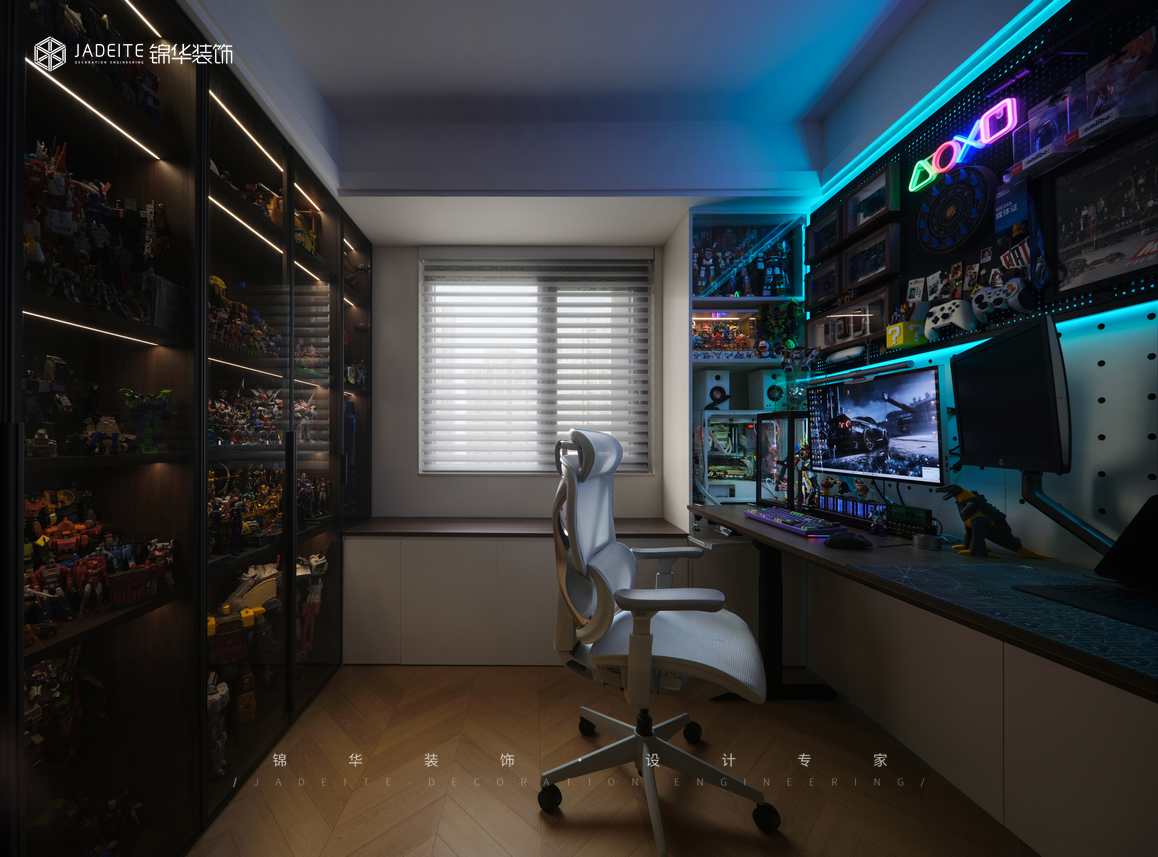 原木风-凤凰和美-三室两厅-140㎡装修-三室两厅-现代简约