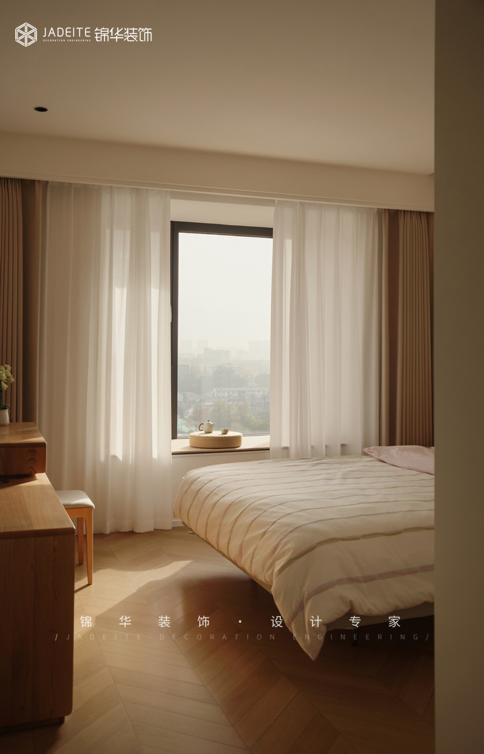 原木风-凤凰和美-三室两厅-140㎡装修-三室两厅-现代简约