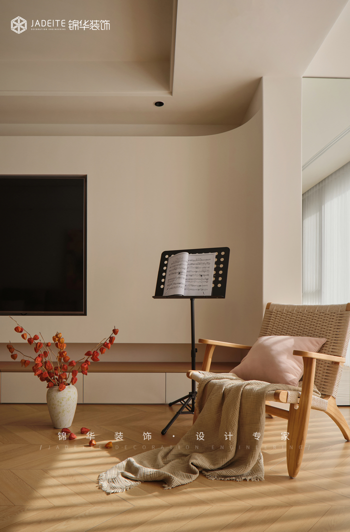 原木风-凤凰和美-三室两厅-140㎡装修-三室两厅-现代简约