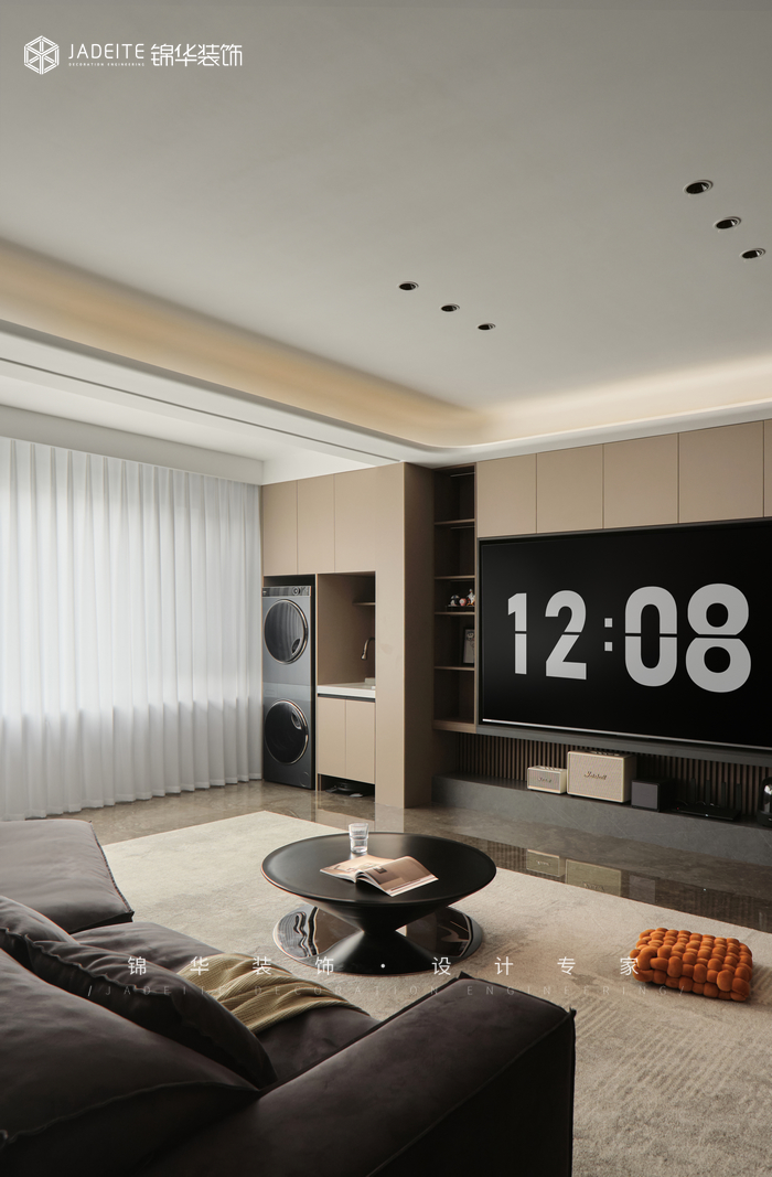 现代简约-凤栖潮鸣-四室两厅-160㎡装修-四室两厅-现代简约