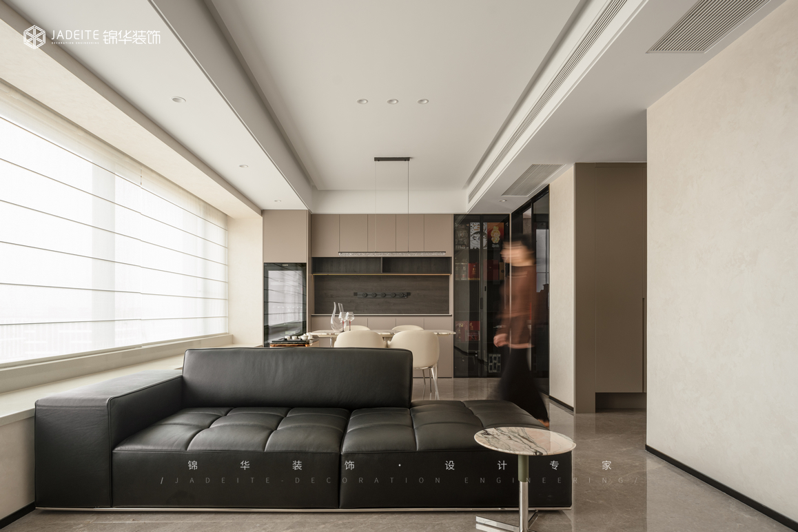 现代简约-金陵中心-三室两厅-139㎡装修-三室两厅-现代简约