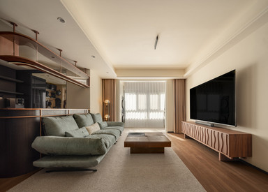 中古风-仁恒城市星光-三室两厅-140㎡