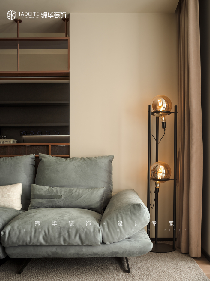 中古風-仁恒城市星光-三室兩廳-140㎡裝修-三室兩廳-中古