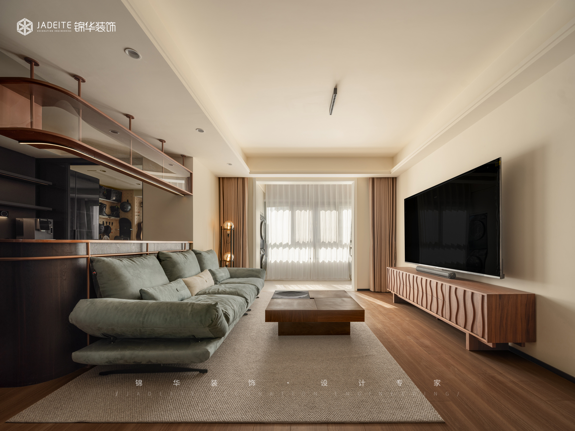 中古風-仁恒城市星光-三室兩廳-140㎡裝修-三室兩廳-中古