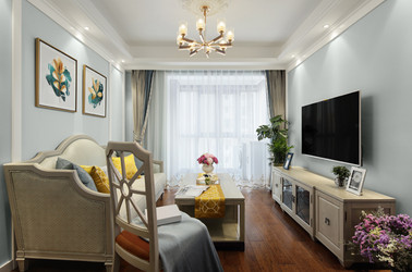 美式輕奢-世貿(mào)榮里-三室一廳-89㎡