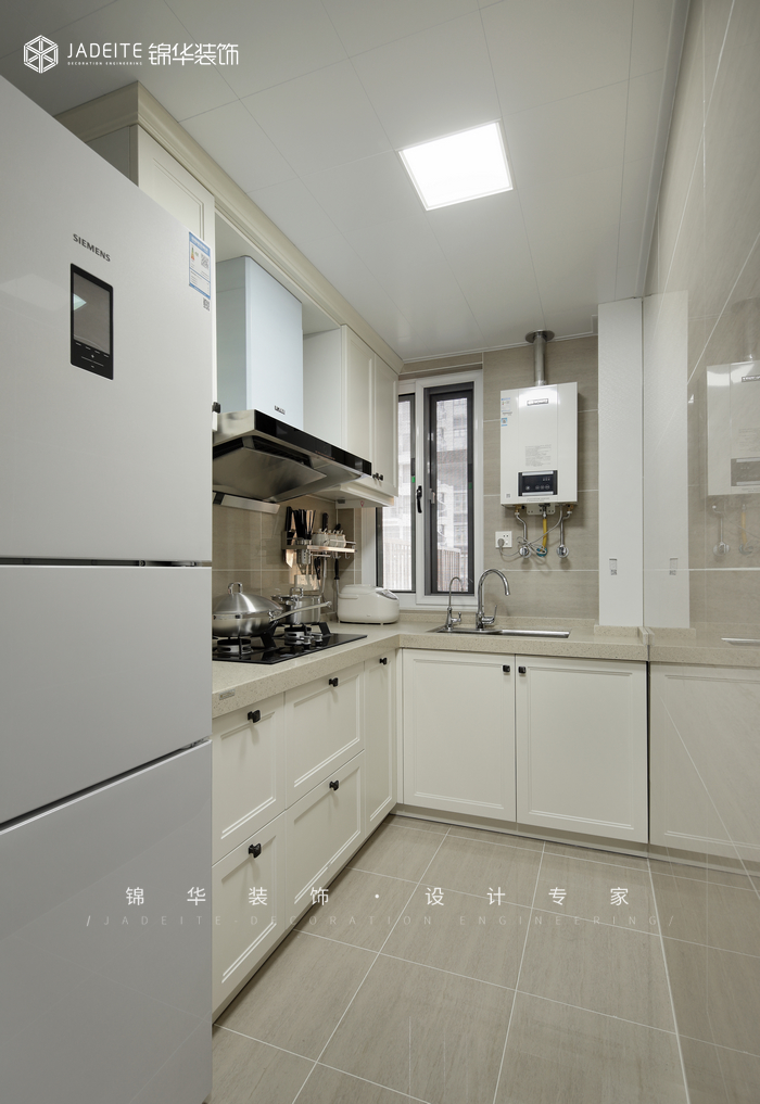 美式輕奢-世貿(mào)榮里-三室一廳-89㎡裝修-三室一廳-美式田園