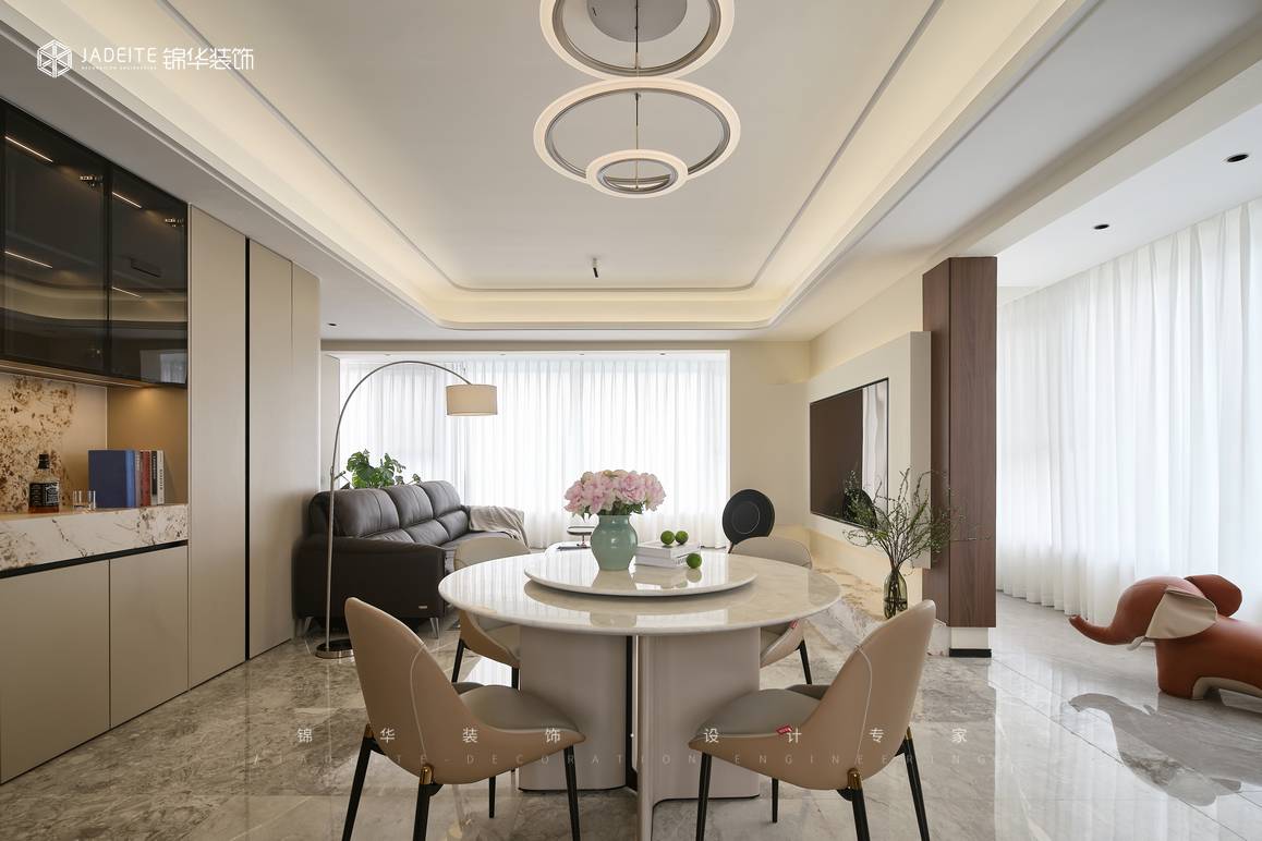 現(xiàn)代簡(jiǎn)約-檀境-四室兩廳-195㎡裝修-四室兩廳-現(xiàn)代簡(jiǎn)約