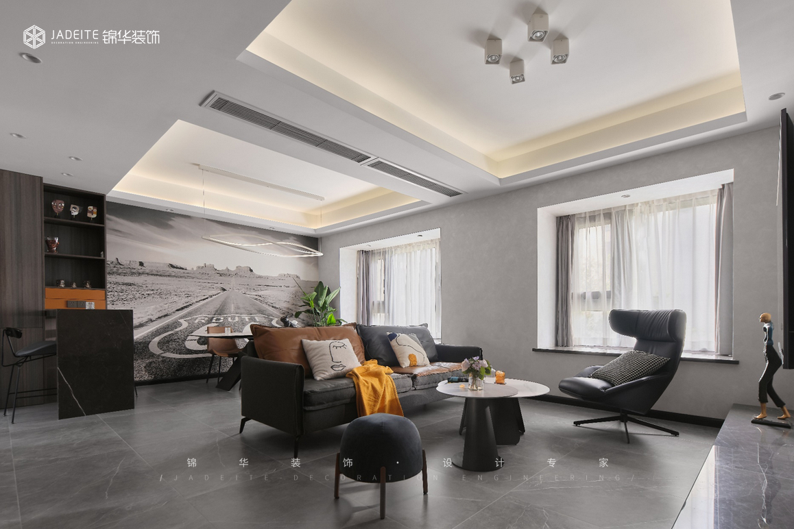 現(xiàn)代簡約-五礦瀾悅棲原-大戶型-200㎡裝修-大戶型-現(xiàn)代簡約