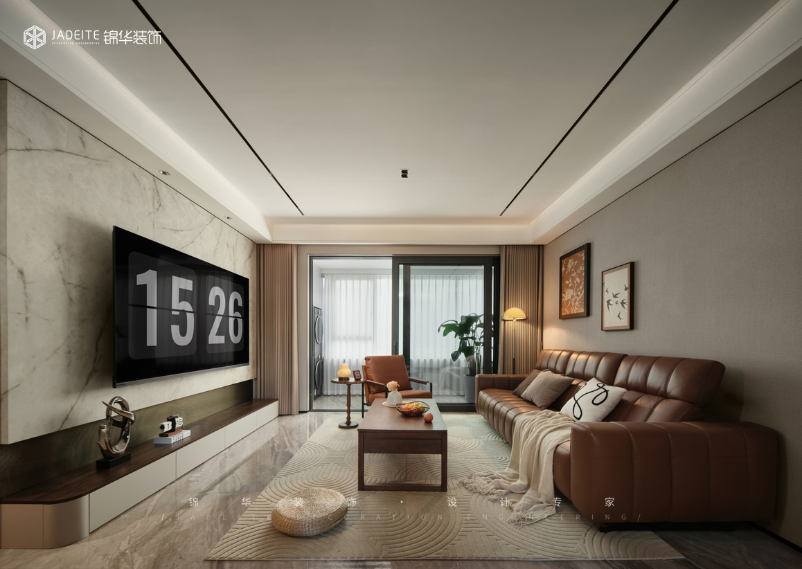 中古風(fēng)-招商臻境-四室兩廳-144㎡裝修-四室兩廳-中古