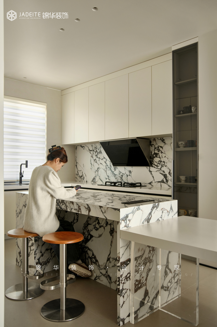 極簡-紫金疊院-疊墅-350㎡裝修-別墅-極簡