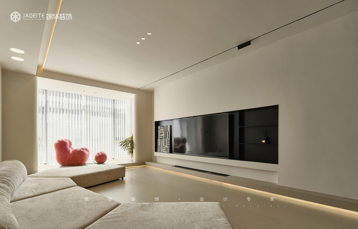 極簡-紫金疊院-疊墅-350㎡裝修-別墅-極簡