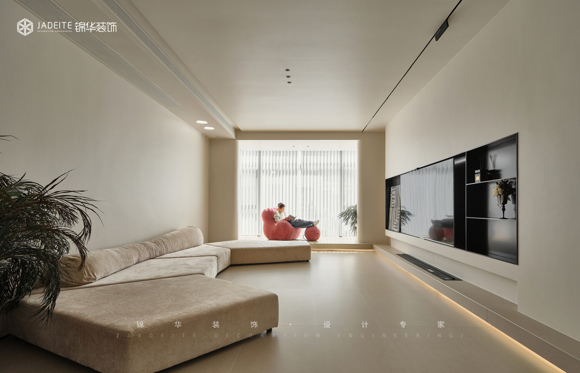 極簡-紫金疊院-疊墅-350㎡裝修-別墅-極簡