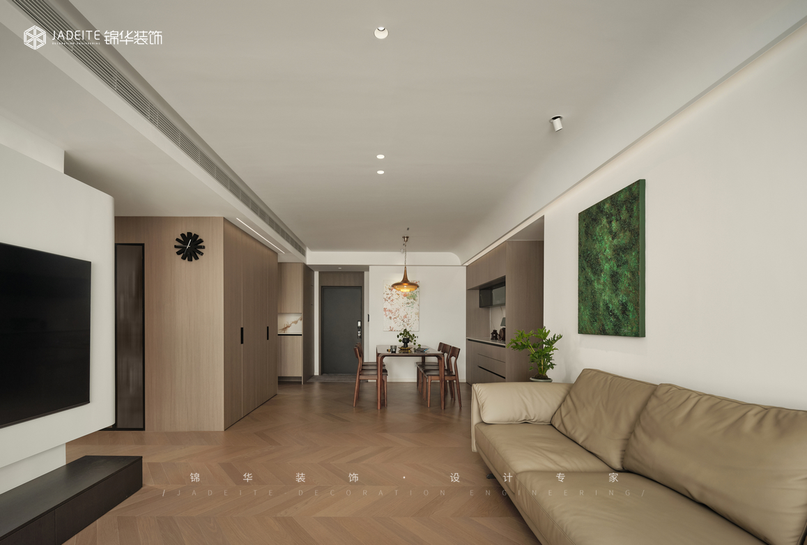 現(xiàn)代簡約-紫藝華府-三室兩廳-130㎡裝修-三室兩廳-現(xiàn)代簡約