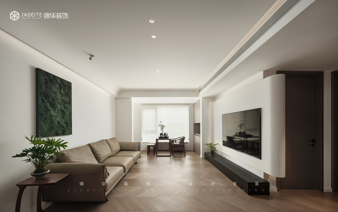 現(xiàn)代簡約-紫藝華府-三室兩廳-130㎡裝修-三室兩廳-現(xiàn)代簡約