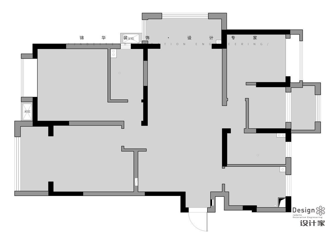 現(xiàn)代簡約-紫藝華府-三室兩廳-130㎡裝修-三室兩廳-現(xiàn)代簡約