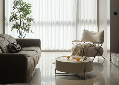 现代意式-万科朗拾雨核-三室两厅-120㎡