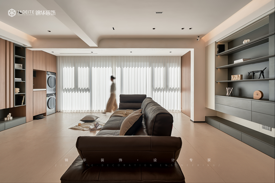 意式輕奢-復地·明日之城-三室兩廳-142㎡裝修-三室兩廳-輕奢