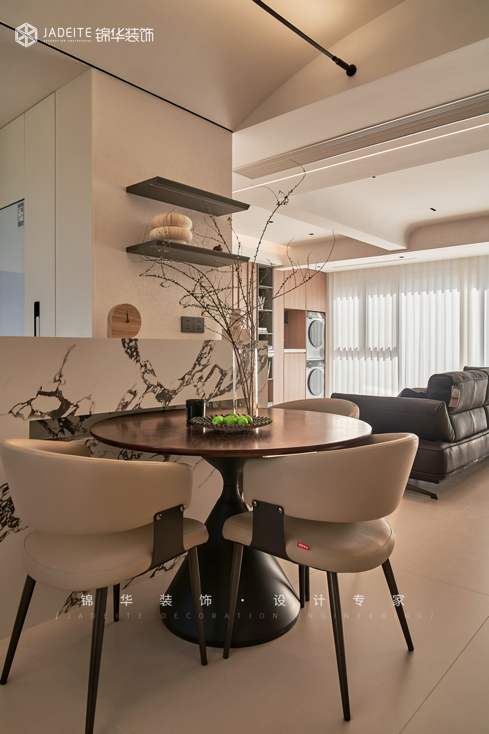 意式輕奢-復地·明日之城-三室兩廳-142㎡裝修-三室兩廳-輕奢