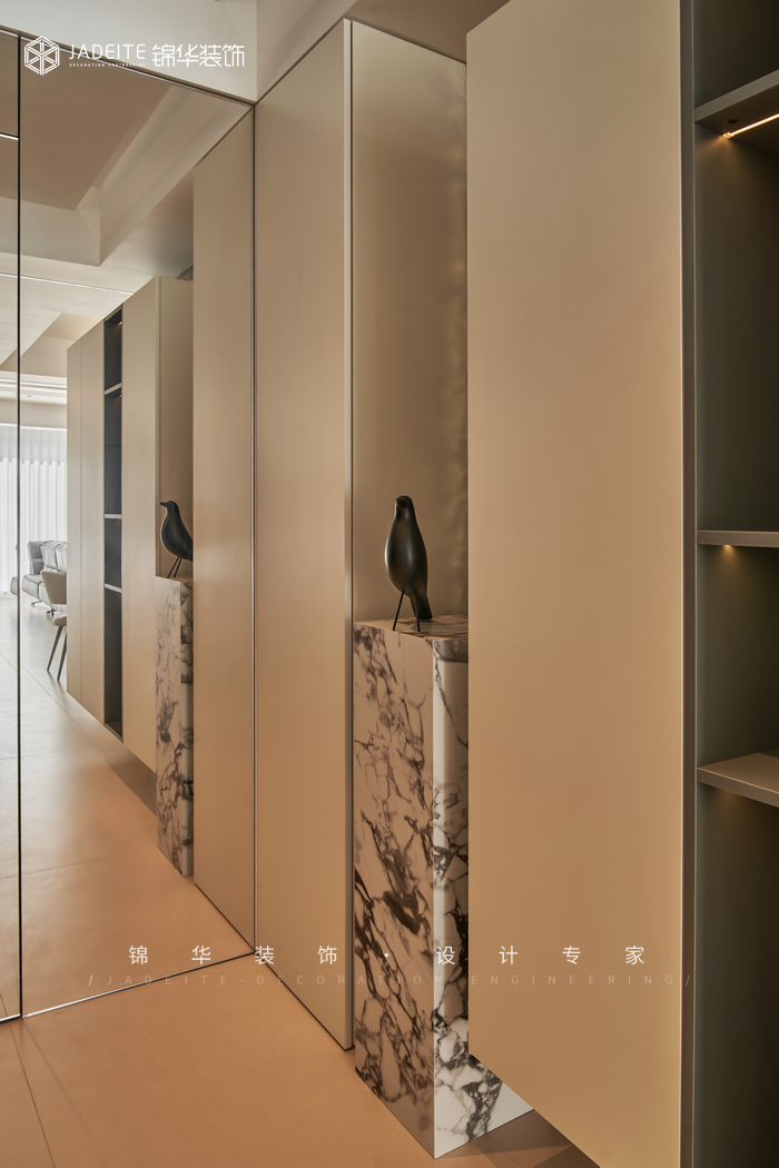 意式輕奢-復地·明日之城-三室兩廳-142㎡裝修-三室兩廳-輕奢